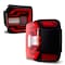 Renegade Tail Lights With Sequential Turn Signal / Sequential Brake Lamp - Black / Red CTRNG0650-BR-SQ - alternate 4